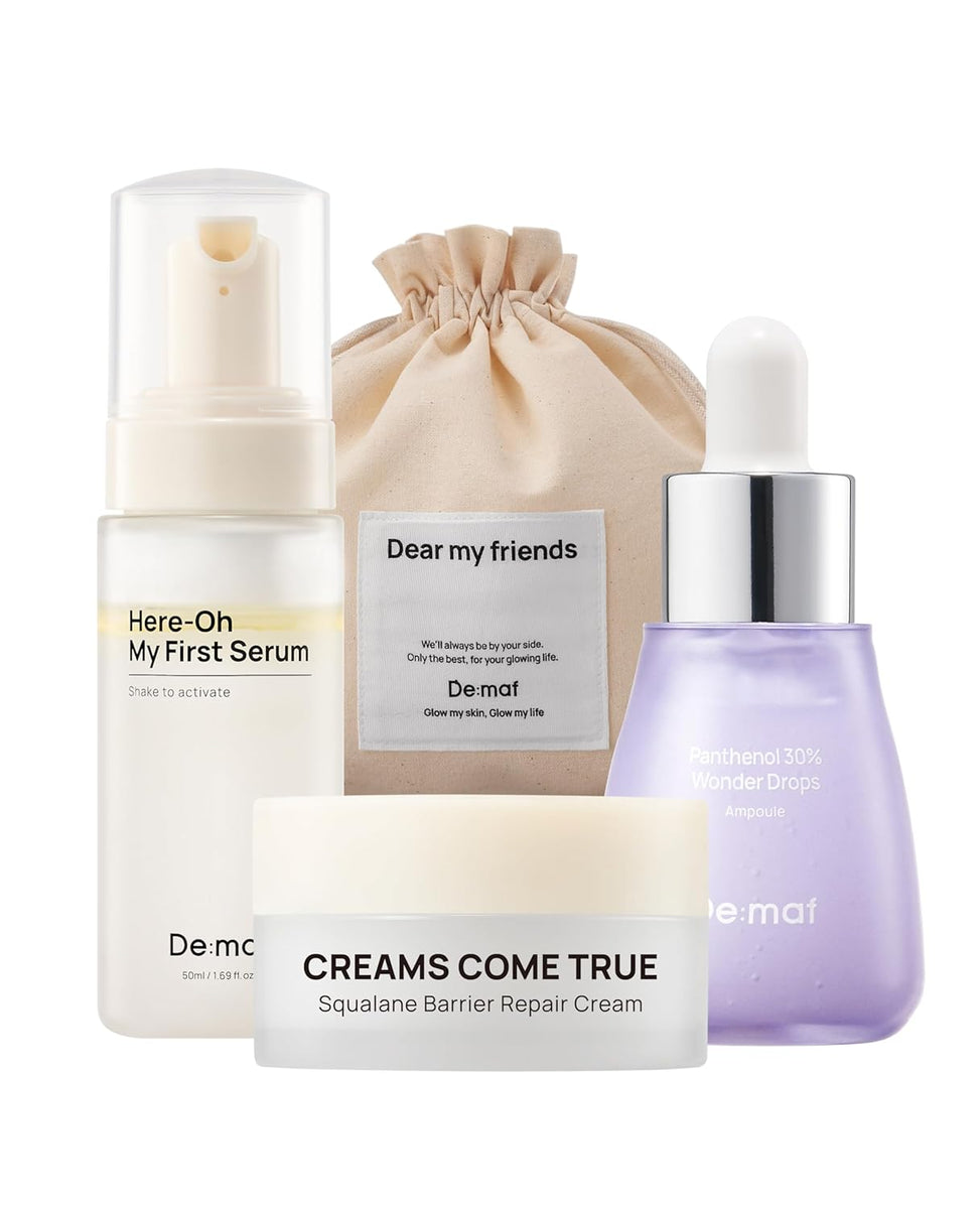 De:maf スキンケアセット 3点 De:maf 3 Step Skin Care Travel Kit 디마프 기초 트래블세트