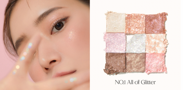 UNLEASHIA GLITTERPEDIA EYE PALETTE 언리시아 글리터피디아 아이 팔레트