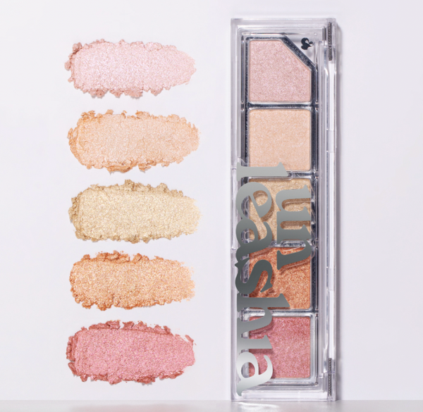 UNLEASHIA Mood Shower Face Palette 언리시아 무드 샤워 페이스 팔레트 하이라이터