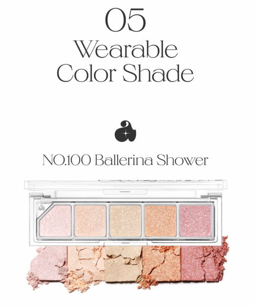 UNLEASHIA Mood Shower Face Palette 언리시아 무드 샤워 페이스 팔레트 하이라이터