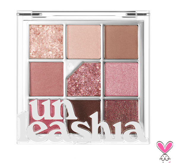 UNLEASHIA GLITTERPEDIA EYE PALETTE 언리시아 글리터피디아 아이 팔레트