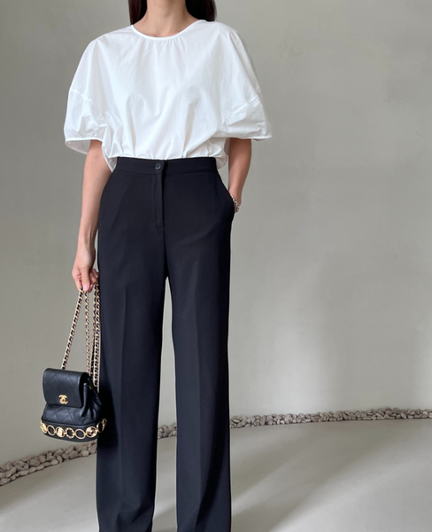 Summer Wide Pants 찰랑 와이드 팬츠 (스판짱짱 히든밴딩)