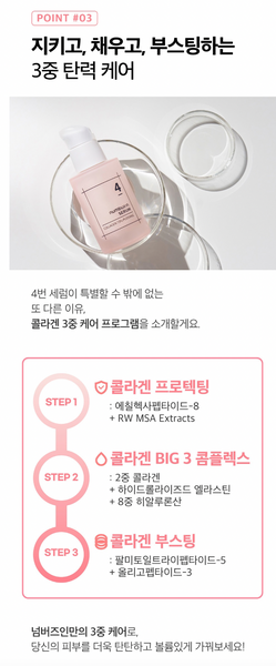 [SALE] numbuzin No.4 Collagen 73% Pudding Serum 넘버즈인 4번 탱글푸딩 콜라겐 73% 세럼