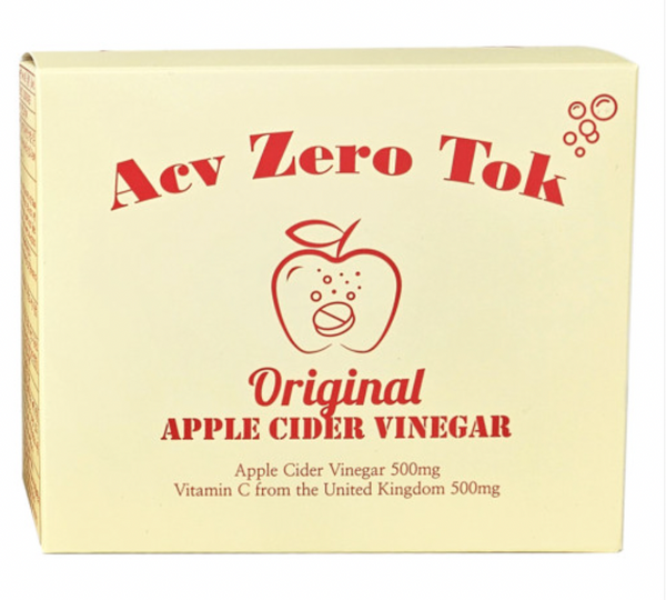 ACV Zero Tok 발포 애플사이다비니거 애사비 제로톡