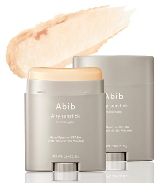 Abib Airy Sunstick Smoothing Bar SPF50 아비브 에어리 선스틱 스무딩 바