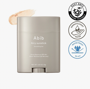 Abib Airy Sunstick Smoothing Bar SPF50 아비브 에어리 선스틱 스무딩 바