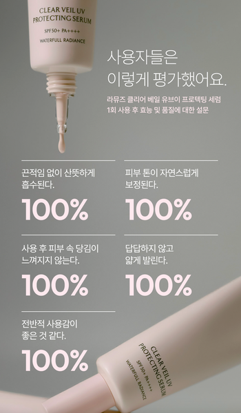 [30%OFF] La Muse Clear Veil UV Protecting Serum 클리어 베일 UV 프로텍팅 세럼