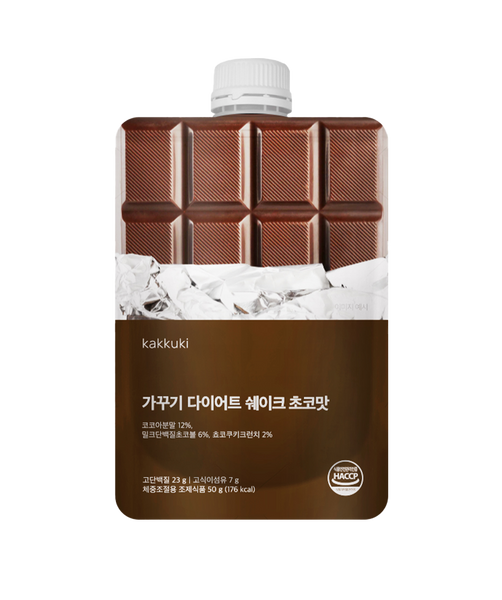 kakkuki Meal Shake 가꾸기 다이어트 쉐이크 (초코맛, 곡물맛)