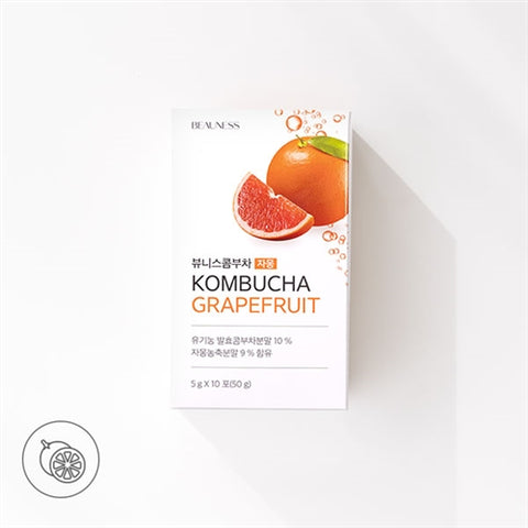 뷰니스 콤부차 자몽 Beauness Kombucha Grapefruit (5g*10packs)