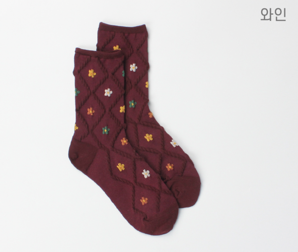 플라워 양말 Flower Socks