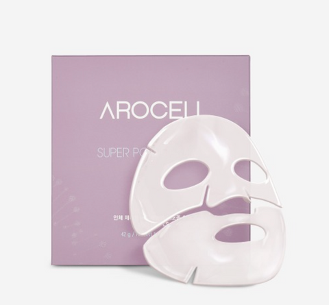 AROCELL SUPER POWER MASK 아로셀 탱탱콜라겐팩