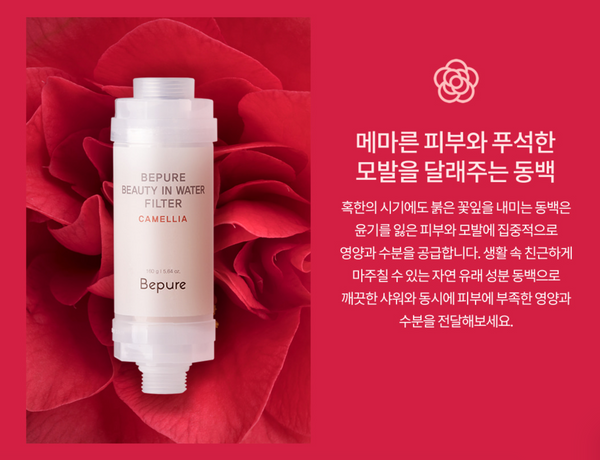 [SALE] Bepure Shower Filter Camellia 비퓨어 샤워필터 동백